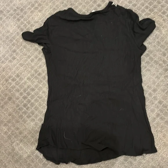 croft & barrow black dress shirt - Picture 3 of 3